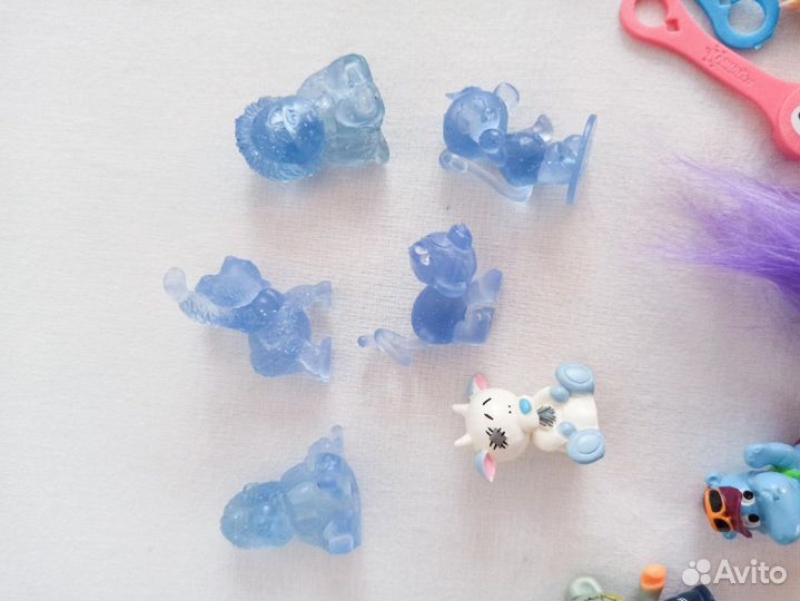 Скрепы прилипалы кавайи стирателя киндеры головаст