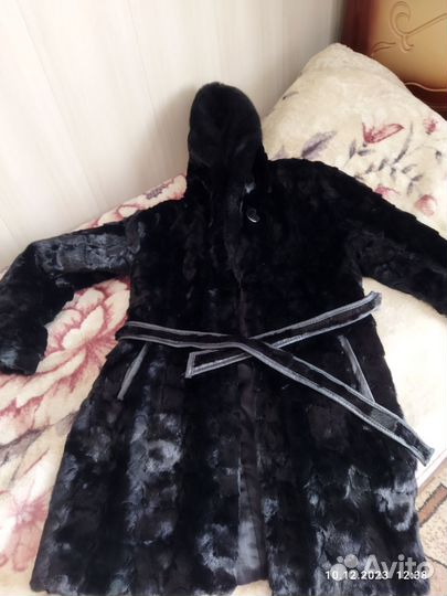 Норковый полушубок