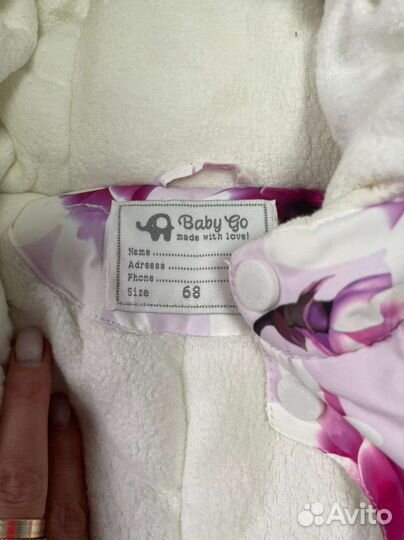 Зимний комбинезон для девочки