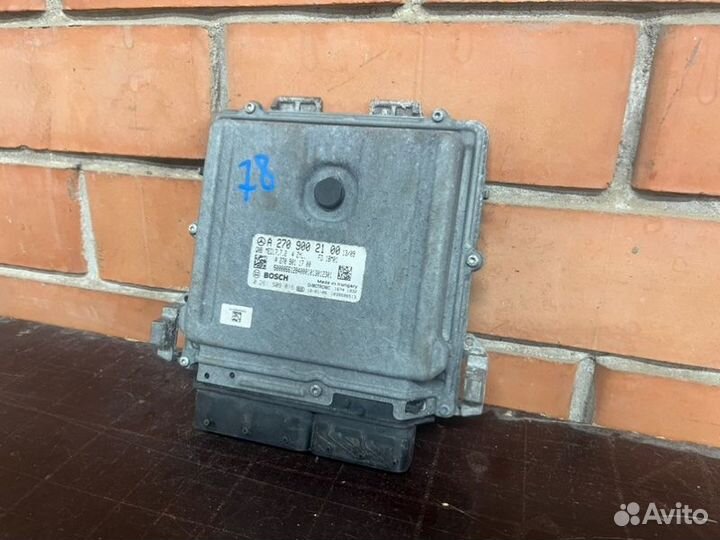 Блок управления двигателем Mercedes-Benz A-Class