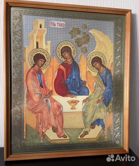 Большая икона Пресвятая Троица