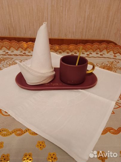 Салфетки хб белые плотные СССР 33*33см