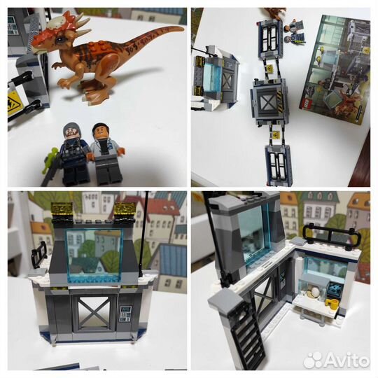 Lego jurassic world много наборов