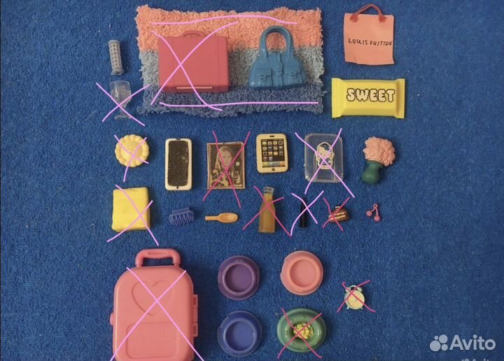 Мебель и аксессуары для кукол Monster high и LPS