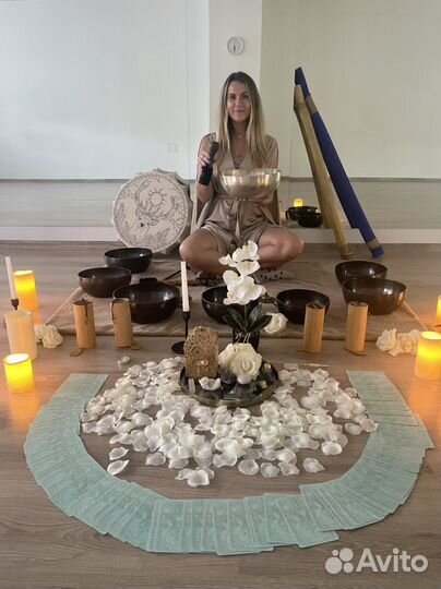 Звукотерапия/медитация/массаж тибетскими чашами