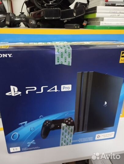 Sony PS4 pro 1tb полный комплект