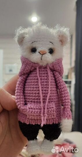 Белый Кот ручной работы от alexafedorova