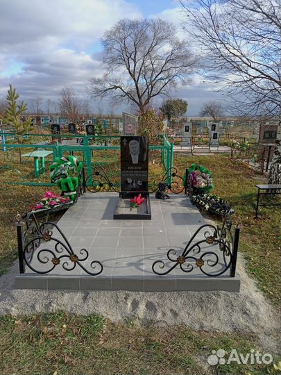 Благоустройство могил