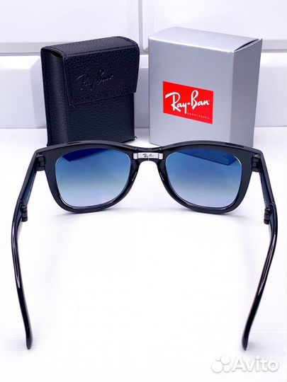 Очки Ray Ban Wayfarer Folding 4105 Голубые