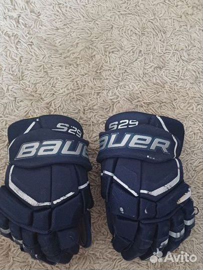 Краги хоккейные Bauer S19 supreme S29 SR