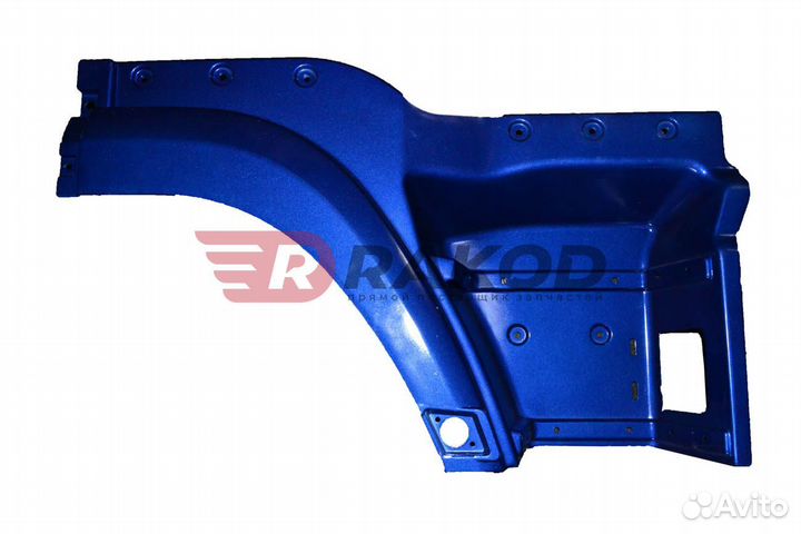 Крыло shaanxi shacman X3000 длинное с подножкой пр