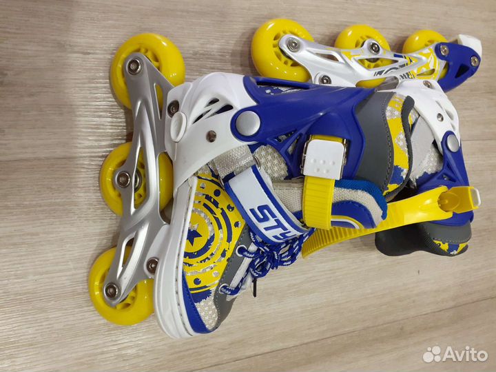 Роликовые коньки детские раздвижные