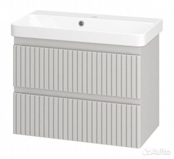 Мебель для ванной Brevita Victory 70 серый кашемир