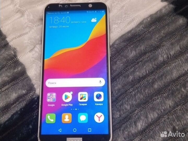 Телефон honor 7A pro