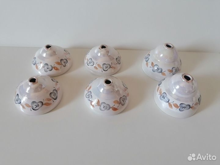 Фарфоровые части люстры