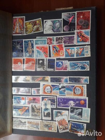Альбом с марками 1960-1977