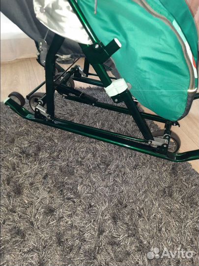 Детские санки коляска