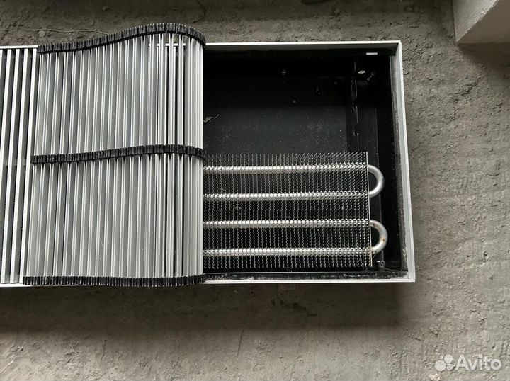 Внутрипольный конвектор бу