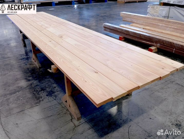 Доска пола 27*141*4000 мм сорт C лиственница