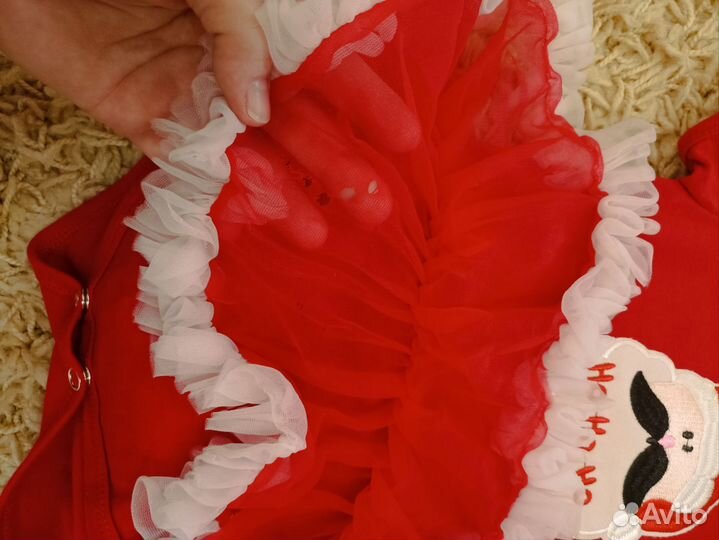 Новогоднее платье - боди