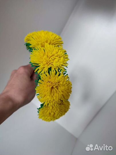 Ободок одуванчики на утренник фотосессию праздник