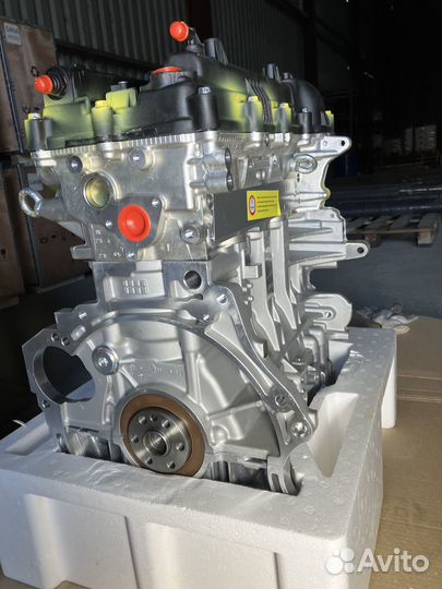 Новый двигатель на hyundai Solaris Kia Rio 1.6