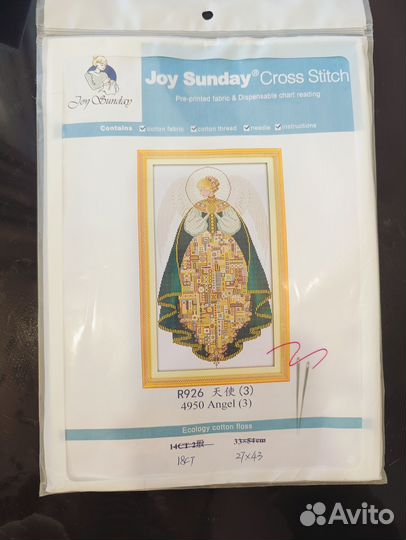 Набор для вышивки крестом Joy Sunday Ангел