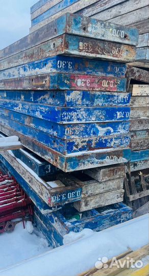 Опалубка щитовая бу