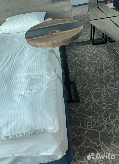 Стол из Эпоксидки и слэба с завода