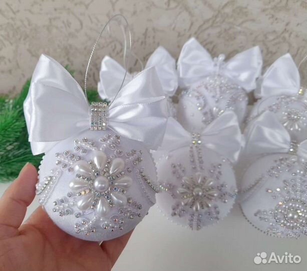 Ёлочные украшения игрушки шары для ёлки