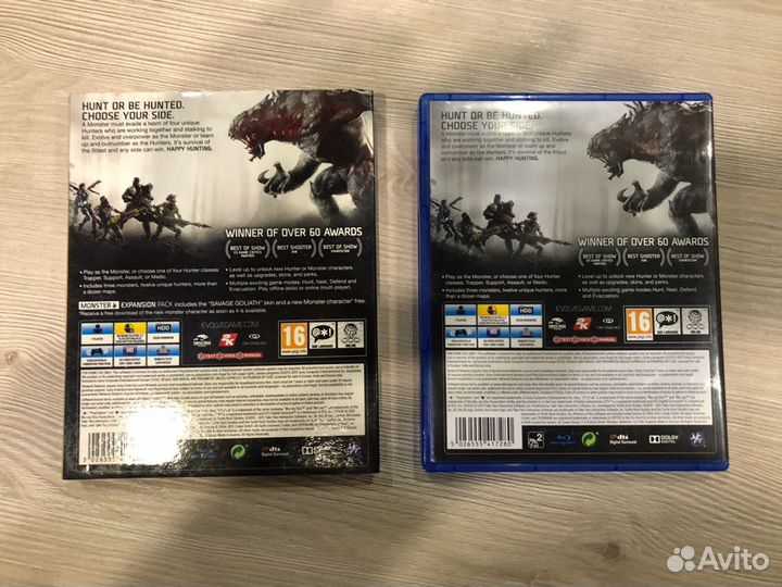 Evolve для Sony Ps4