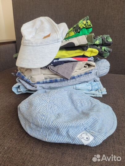 Фирменные вещи на лето мальчику 92