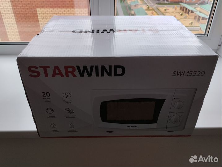 Новая Свч микроволновая печь starwind SWM5520