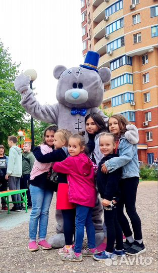 Белый мишка/ мишка Тедди поздравление