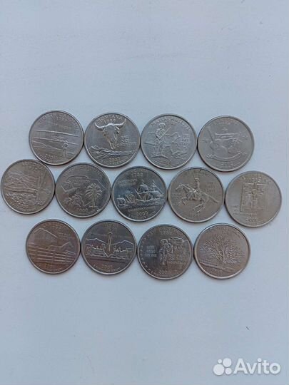 Монеты Северной, Центральной и Южной Америки