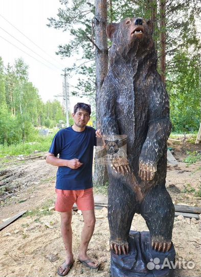 Резные фигуры