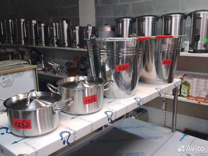 Кастрюля нержавеющей стали 12 литров