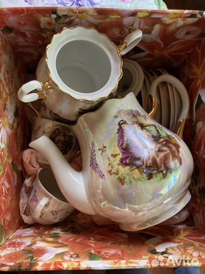 Чайный сервиз новый в коробке