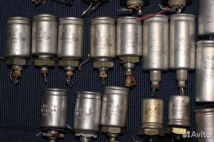 Раритетные конденсаторы 40 шт