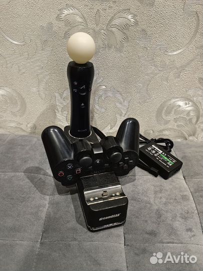 Зарядная станция ps3 для мува и геймпада