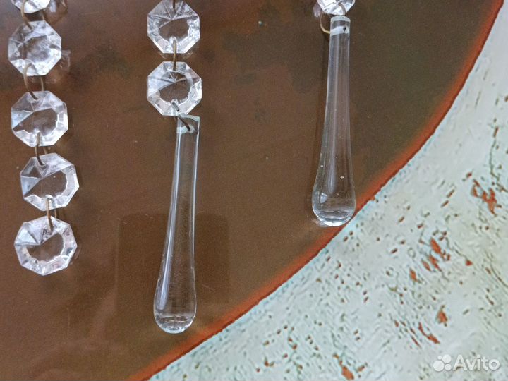 Хрустальные подвески для люстры СССР