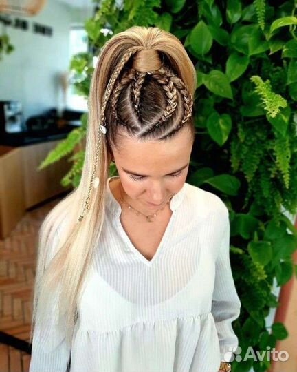 Обучение брейды/ брейды В хвост/ водопад/ боксерки