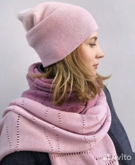 Зимние шапка / шарф