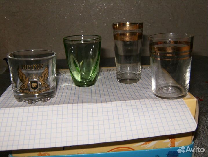 Хрустальные рюмки СССР