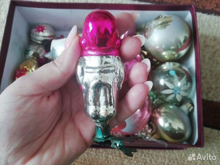 Елочные игрушки СССР