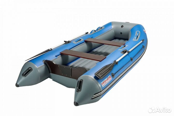 Комплект лодка mishimo lite 350 + мотор 9,9 Л.С