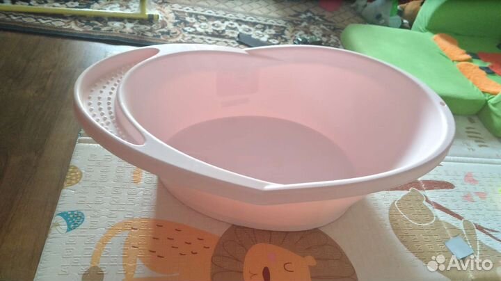 Детская ванна для купания, сидение, горка, круг