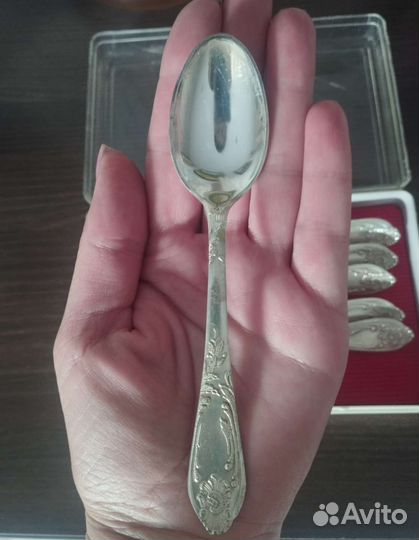 Чайные ложки из мельхиора СССР