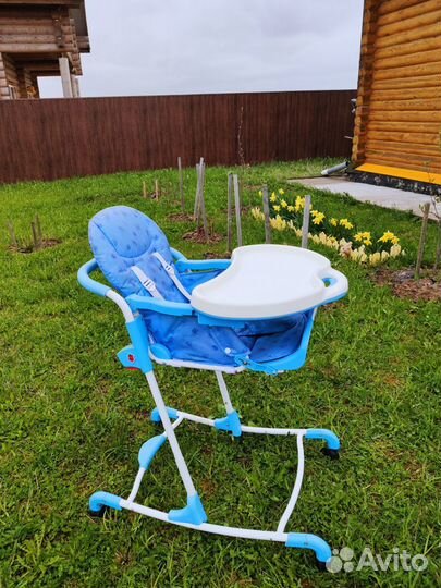 Детский обеденный стул со столиком