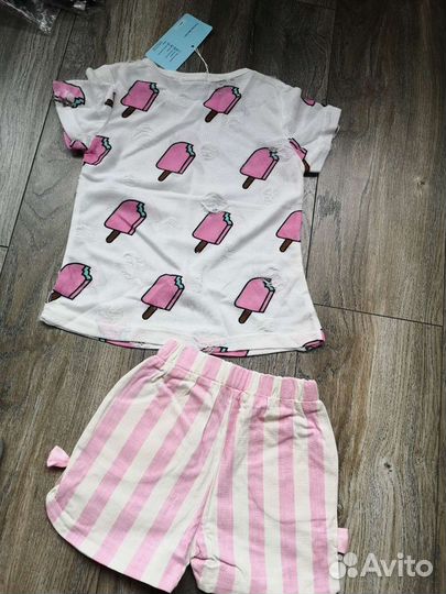 Летний костюм для девочки